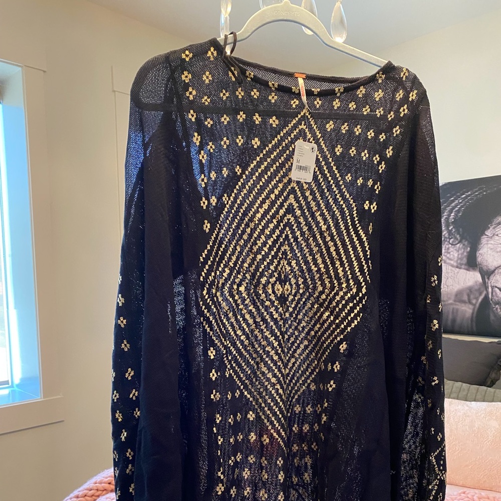 Free people coverup/ poncho.